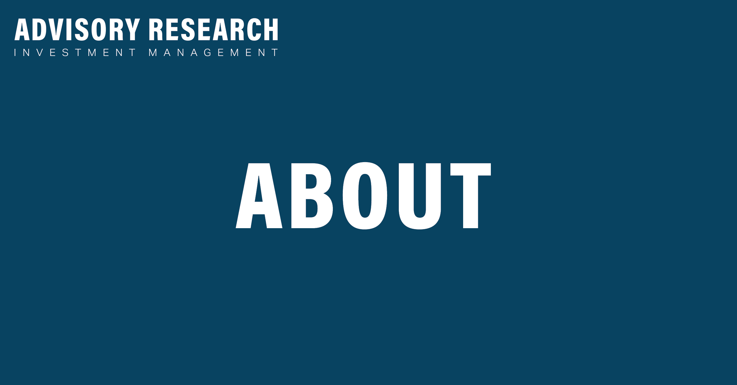 Research Advisory Advisory Research | About
